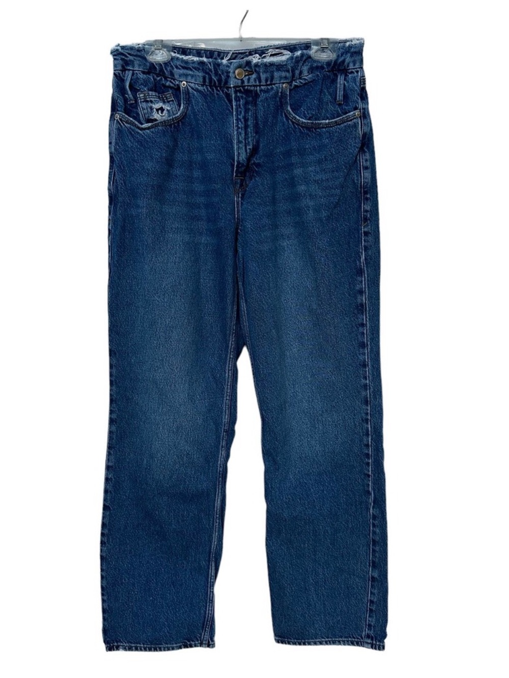 Good American Straight Leg Lowered Belt Loop